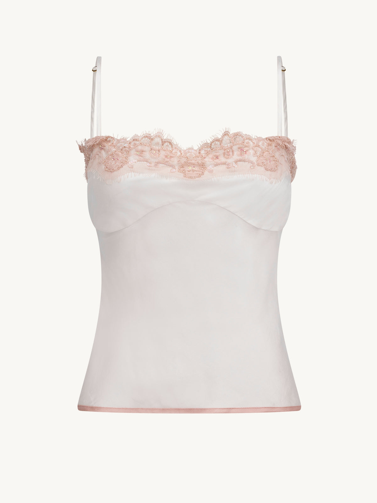 Nikolina Camisole - Salt/Pink Salt