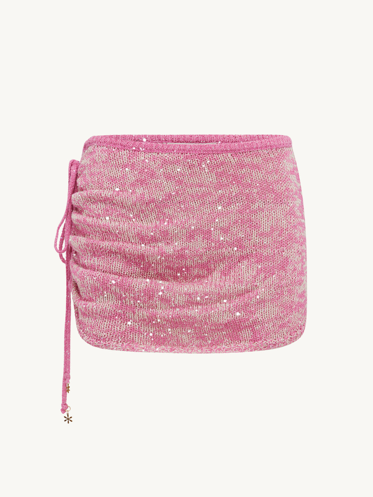 Olivia Mini Skirt - Hydrangea Pink Sequin