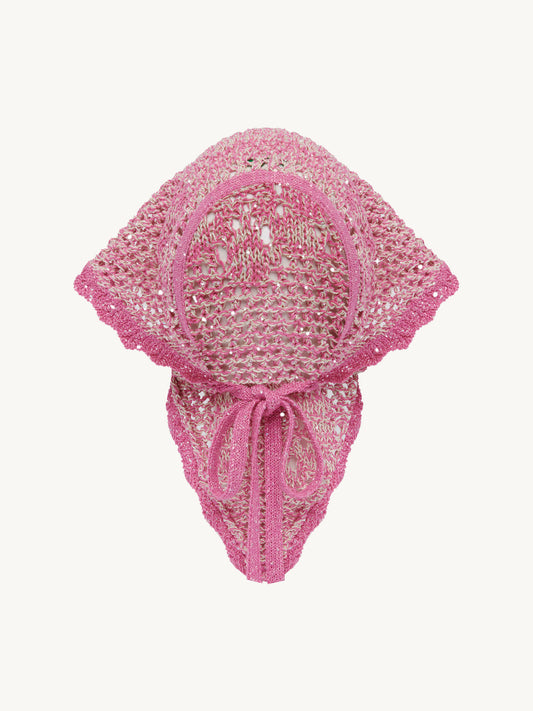 Paillette Bandana - Hydrangea Pink Sequin