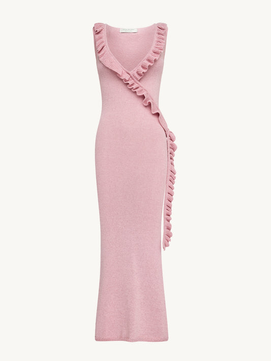 Antonella Maxi Dress - Pink Salt