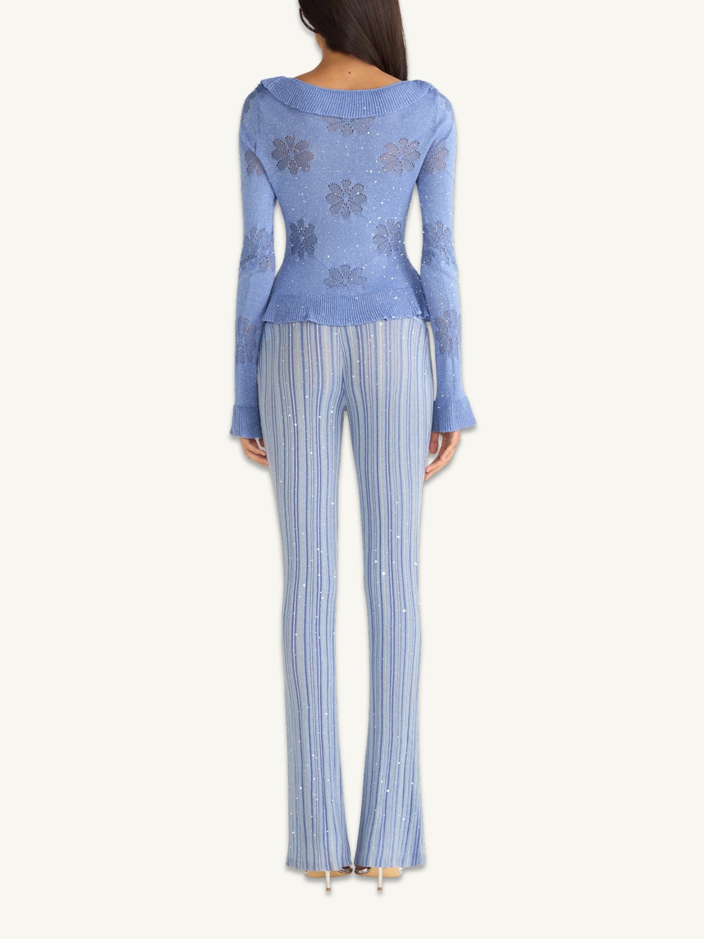 Maribel Pant - Sea Mist/Sailor Blue Stripe