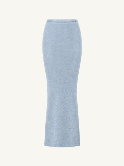 Carolina Skirt - Sky Blue Sequin